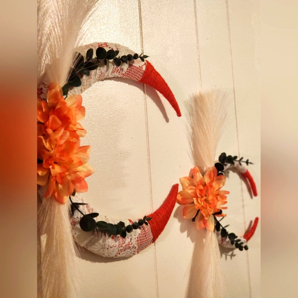 Bohemian Summer Punch Moon Wreaths